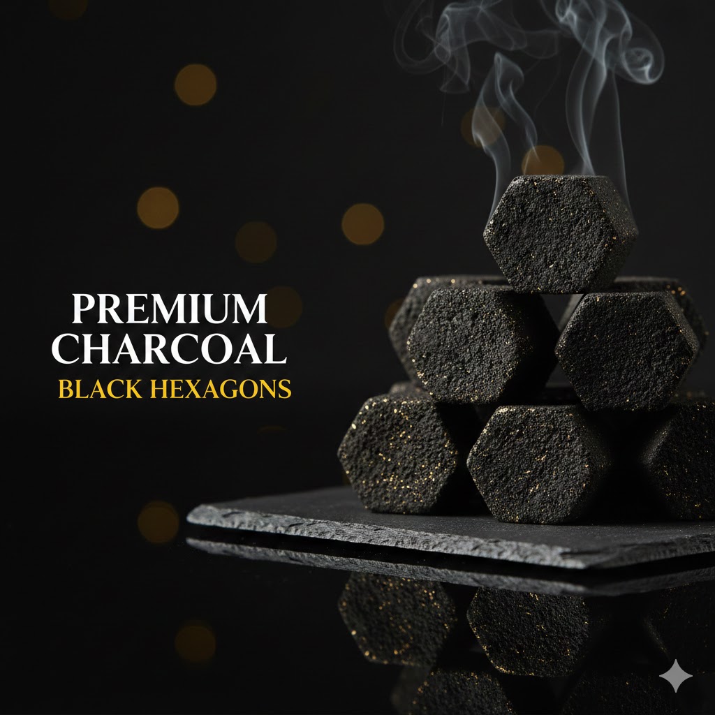 فحم جوز الهند الفاخر